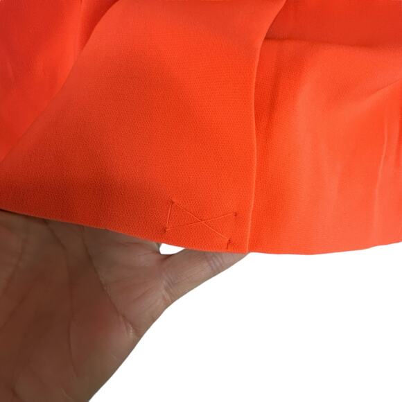 Nine West Neon Orange Blazer Size 6 NWT Maximalist Wear to Work Office Dopamine - Picture 6 of 10